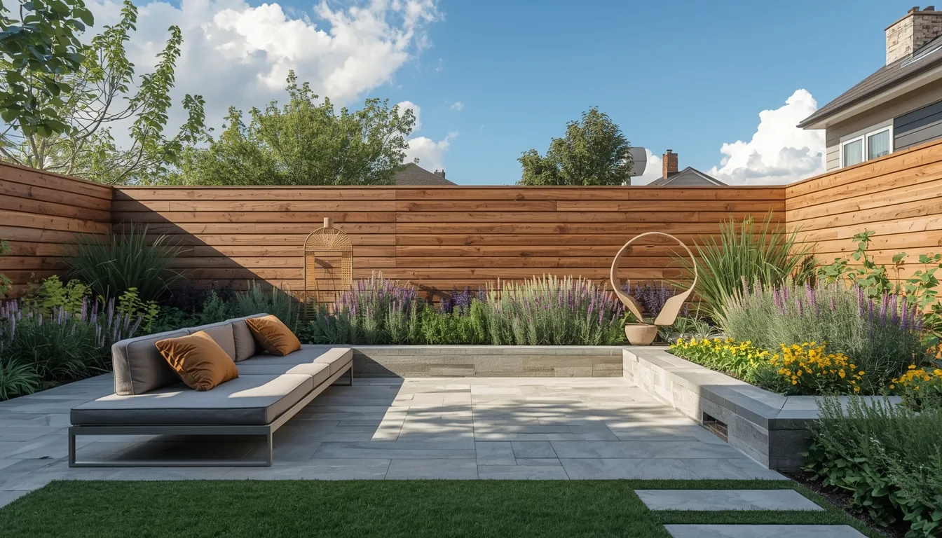 Outdoor living space design